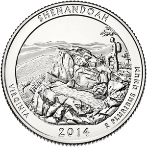 2014 Quarter - S - Shenandoah - Uncirculated reverse